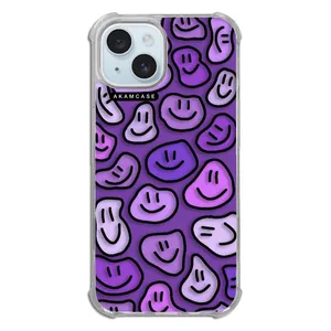 AKAM AMCWTA15-HAPPY FACE12 Cover For Apple iPhone 15
