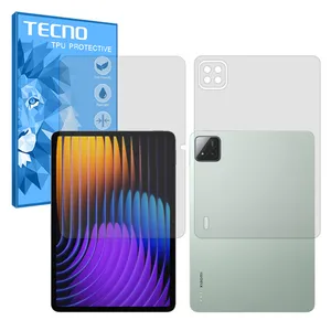 محافظ صفحه نمایش شفاف تکنو مدل Resistant مناسب برای تبلت شیائومی Pad 7 به همراه محافظ پشت تبلت 
