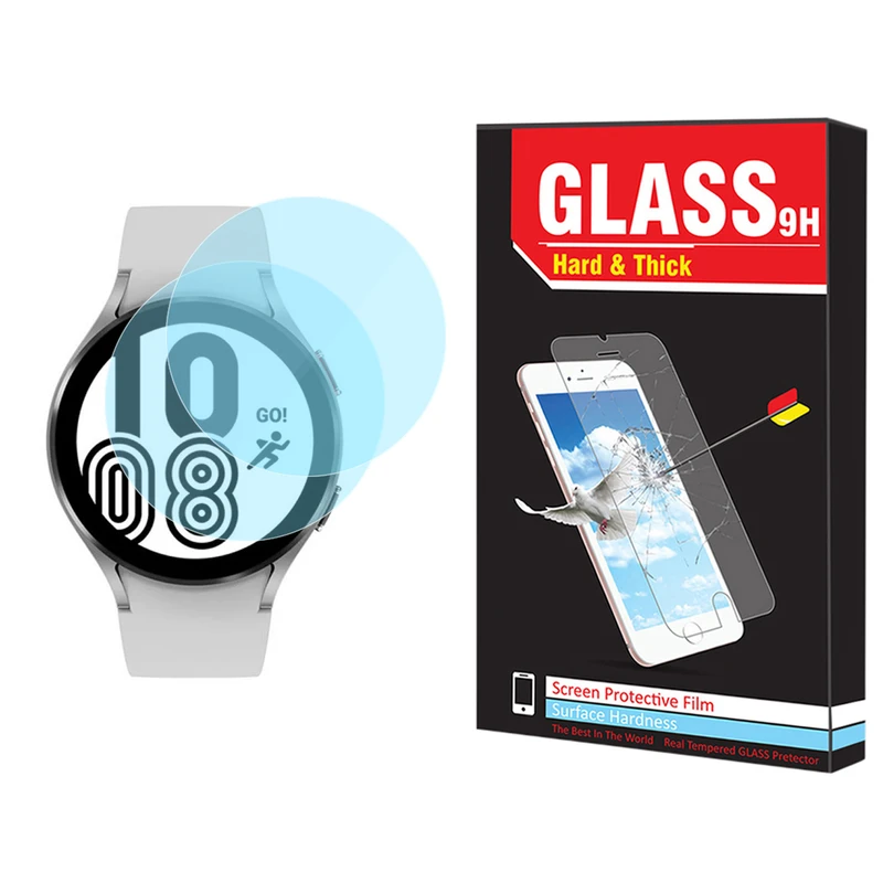 محافظ صفحه نمایش نانو هارد اند تیک مدل NHT مناسب برای ساعت هوشمند سامسونگ Galaxy Watch 4 44mm بسته دو عددی