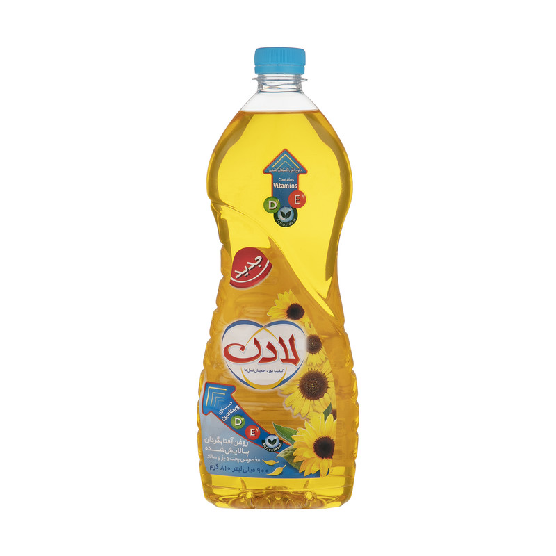 روغن مایع ویتامینه آفتاب گردان لادن - 900 میلی لیتر