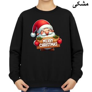 سویشرت زنانه مدل بابانوئل کریسمس کد v5 