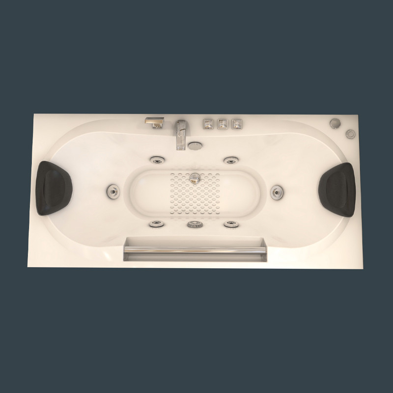 جکوزی آدمیرال مدل شانلی کنج راست