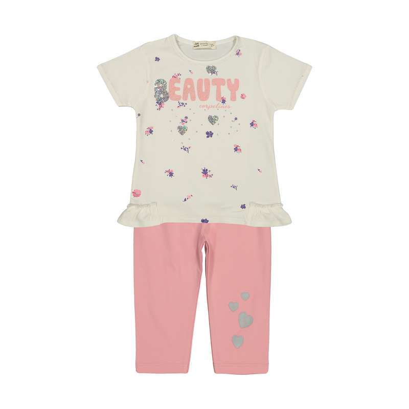 ست بلوز و شلوار دخترانه نونا مدل 2211225-0585