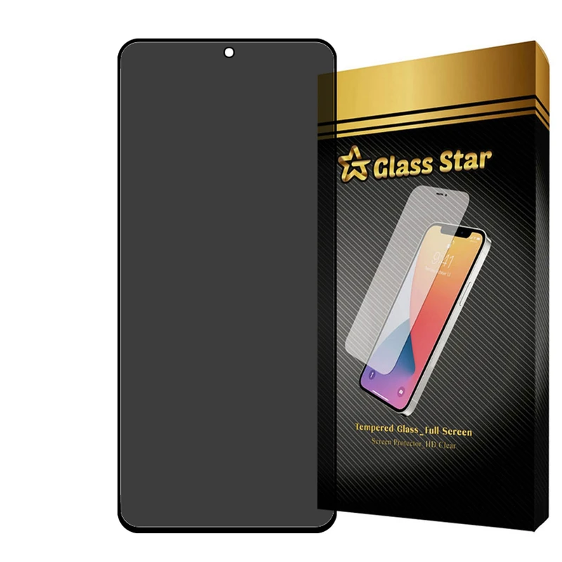 محافظ صفحه نمایش فول حریم شخصی گلس استار مدل SECRETS مناسب برای گوشی موبایل شیائومی Redmi Note 12S