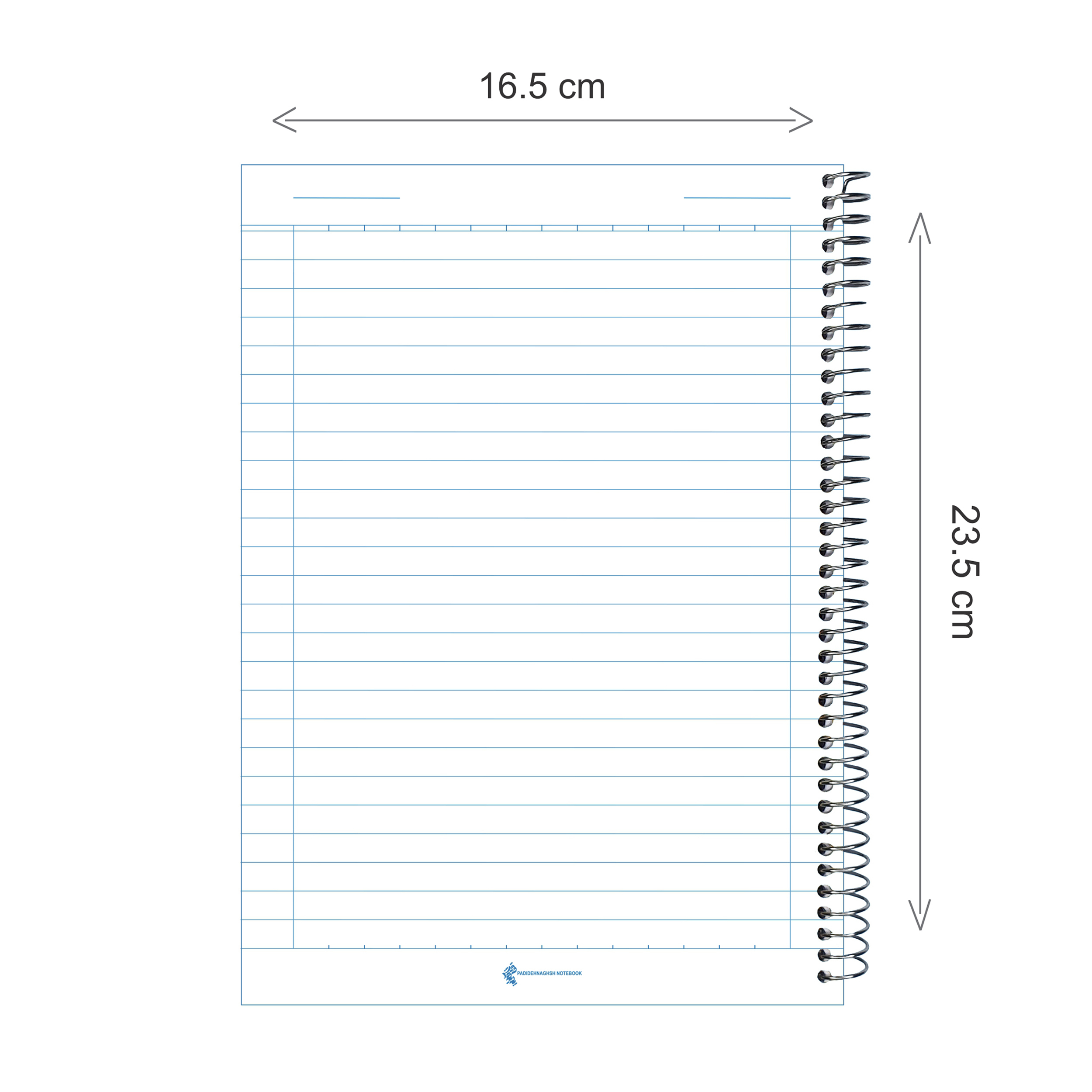 دفتر مشق 100 برگ پدیده نقش کد 003 مجموعه 8 عددی