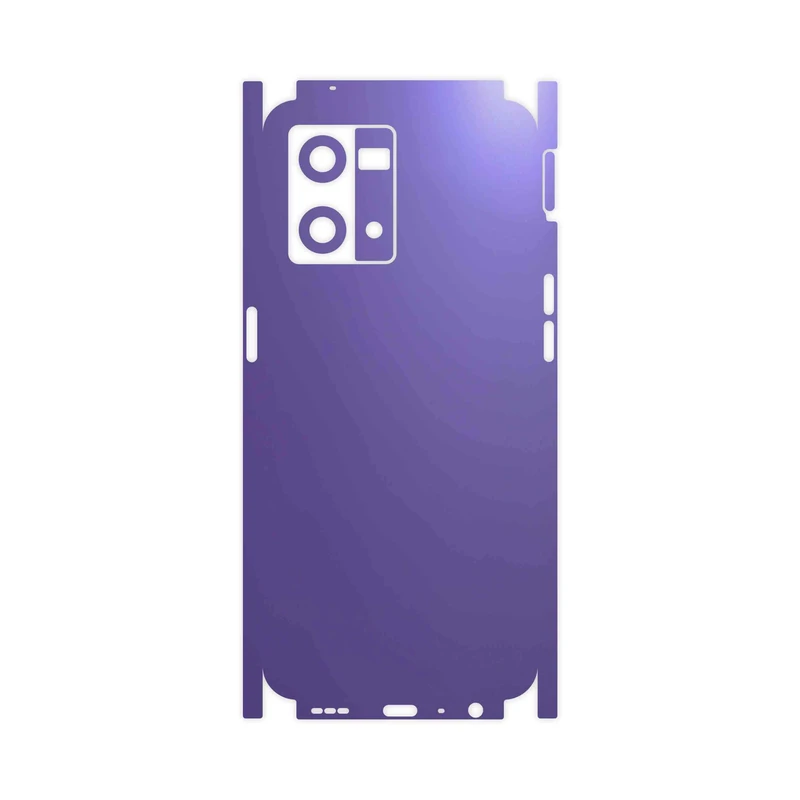 برچسب پوششی ماهوت مدل Matte-BlueBerry-FullSkin مناسب برای گوشی موبایل اپو Reno 8 4G