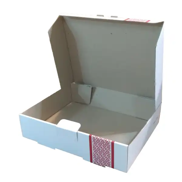 جعبه بسته بندی مدل غذای بیرون بر تک پرسی رنگی کد G1 بسته 100 عددی