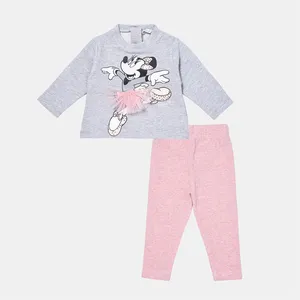 ست تیشرت و شلوار نوزادی فیورلا مدل مینی دامنی کد 21529