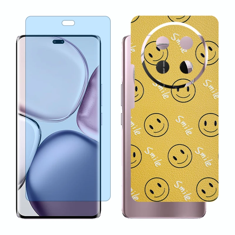 محافظ صفحه نمایش آنتی بلو گلس مدل Together مناسب برای گوشی موبایل آنر X9c به همراه برچسب پوششی