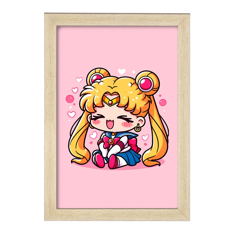 تابلو خندالو مدل چیبیوسا انیمه سیلور مون (Sailor Moon) کد F6964