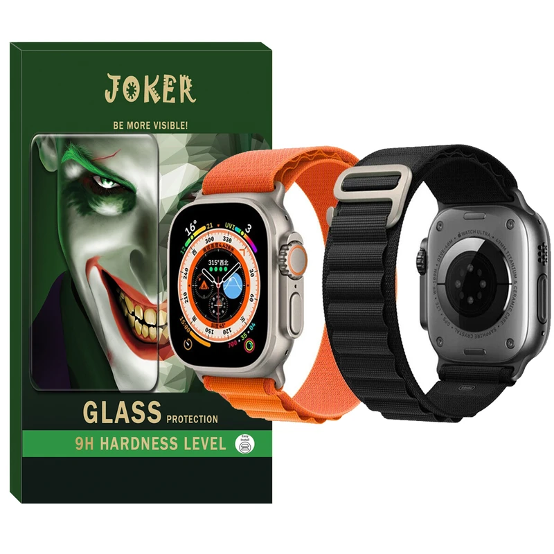 بند جوکر مدل Alpine Various Color مناسب برای اپل واچ 42 / 44 / 45 / 49 میلی متر مجموعه دو عددی