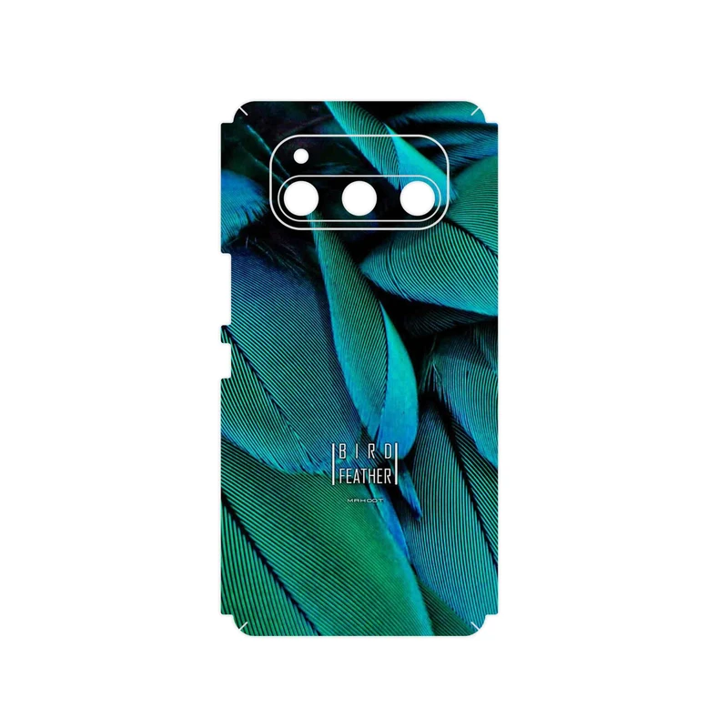 برچسب پوششی ماهوت مدل Green Feather مناسب برای گوشی موبایل داریا Bond 5G