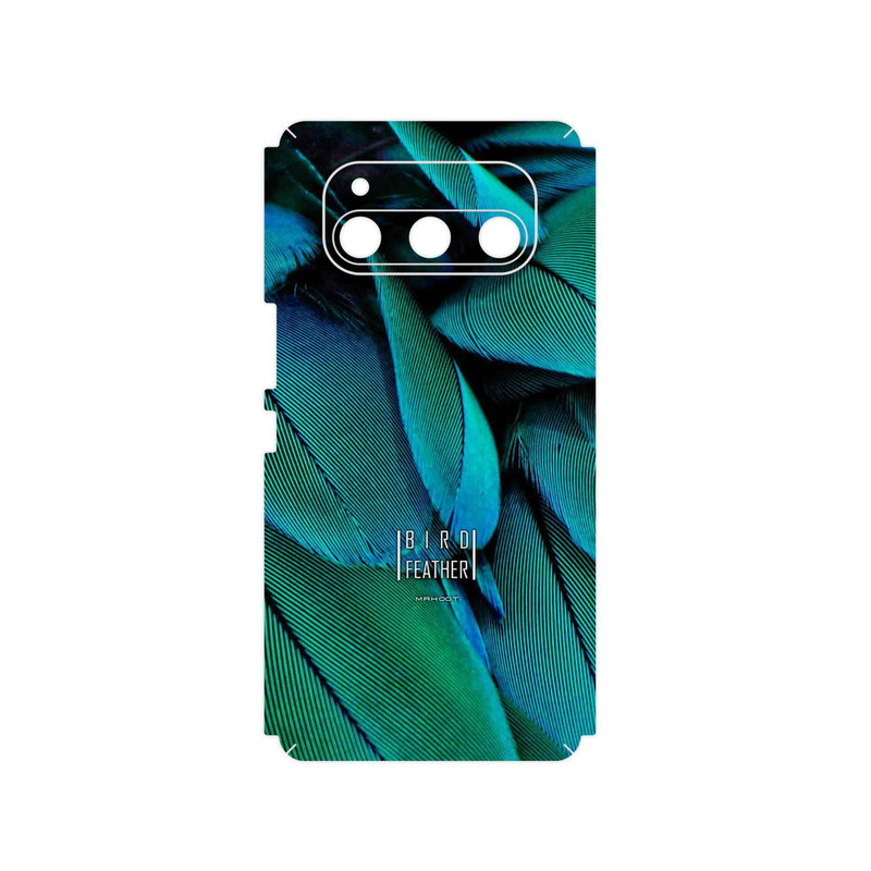 برچسب پوششی ماهوت مدل Green Feather مناسب برای گوشی موبایل داریا Bond 5G