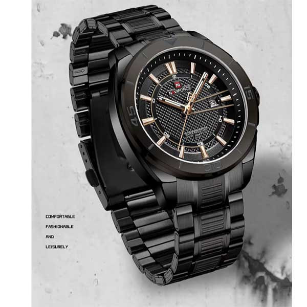 ساعت مچی عقربه‌ای مردانه کوارتز نیوی فورس مدل NF9210 BB