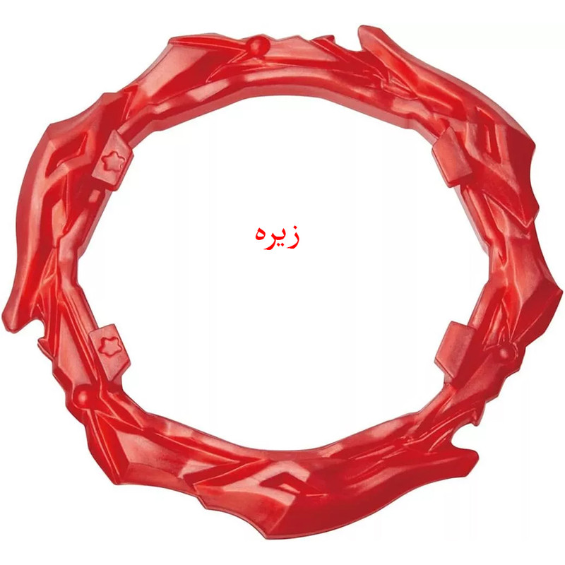 فرفره مدل انفجاری زست اشیل طرح پرتابگر شمشیری کد B201-H مجموعه 4 عددی