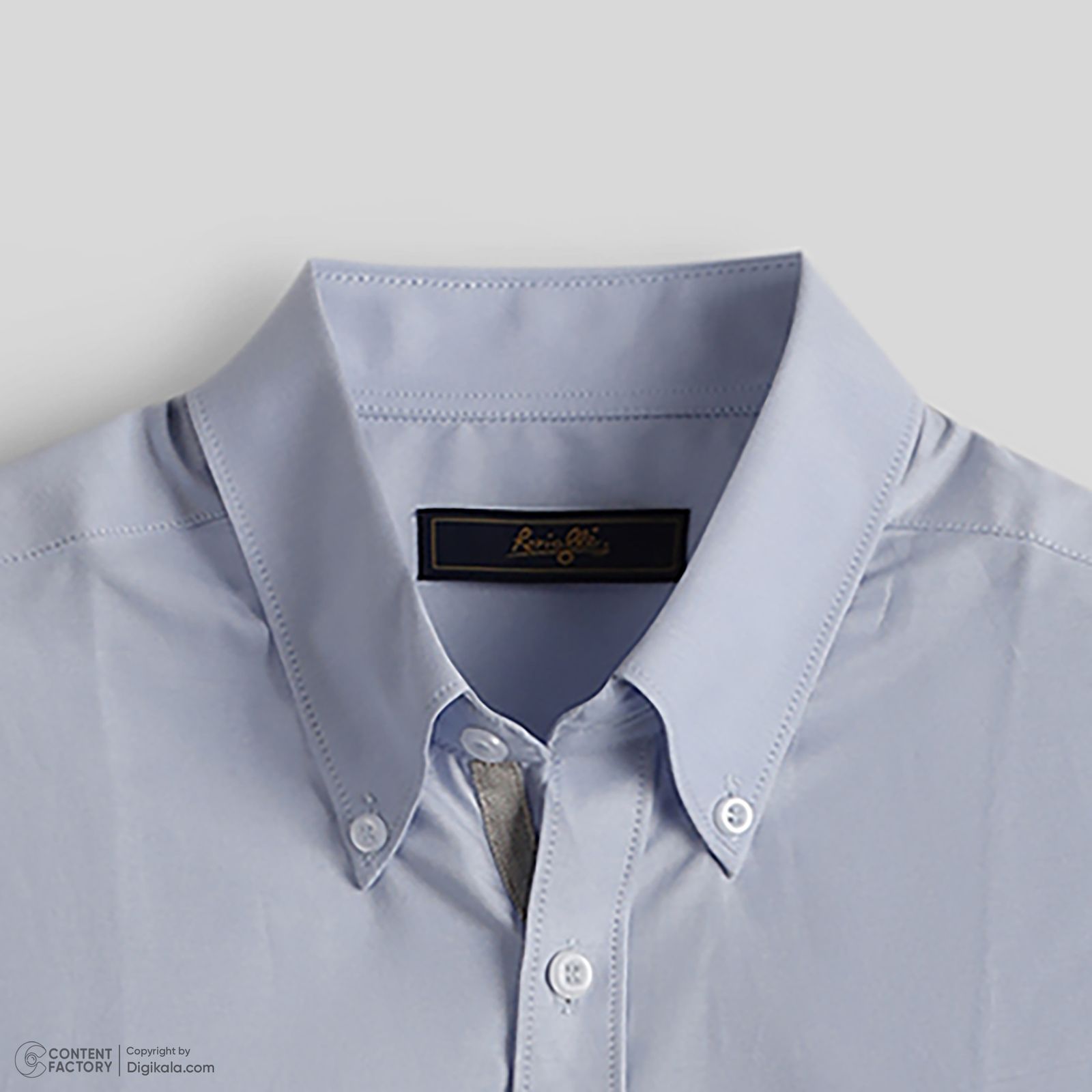 پیراهن آستین بلند یقه دکمه دار مردانه فریولی مدل 111041502 - - 3