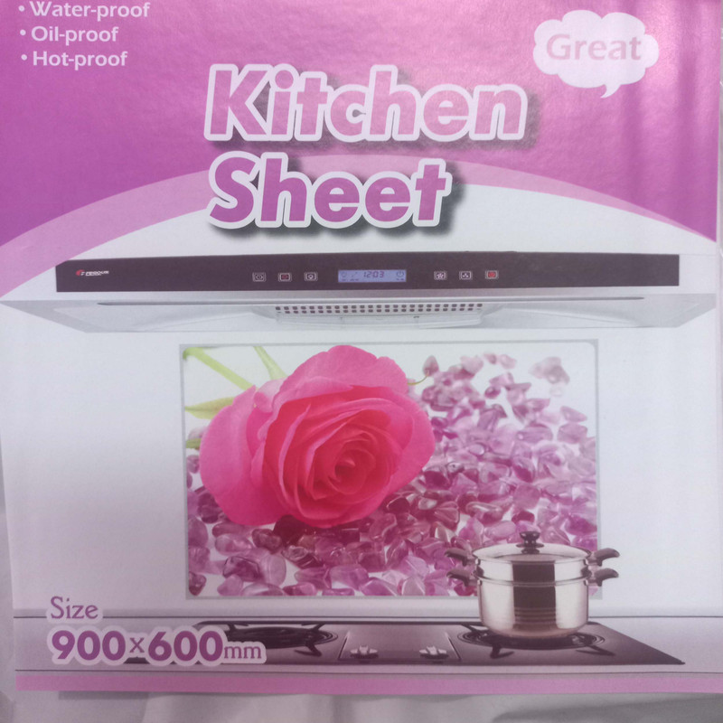 استیکر اجاق گاز مدل گل رز