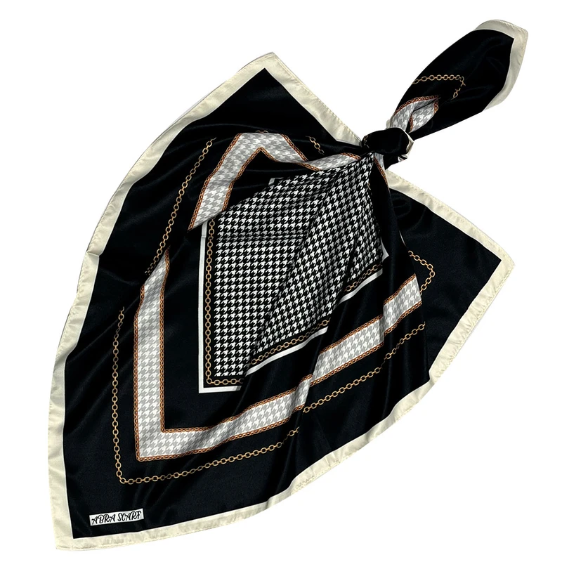 دستمال سر و گردن زنانه مدل ابریشم طرح پیچازی کد ab230