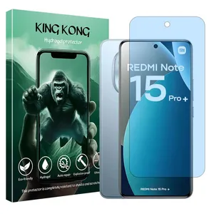 King Kong Hydrogel model anti blue screen protector suitable for Xiaomi Redmi Note 15 Pro Plus mobile phone 