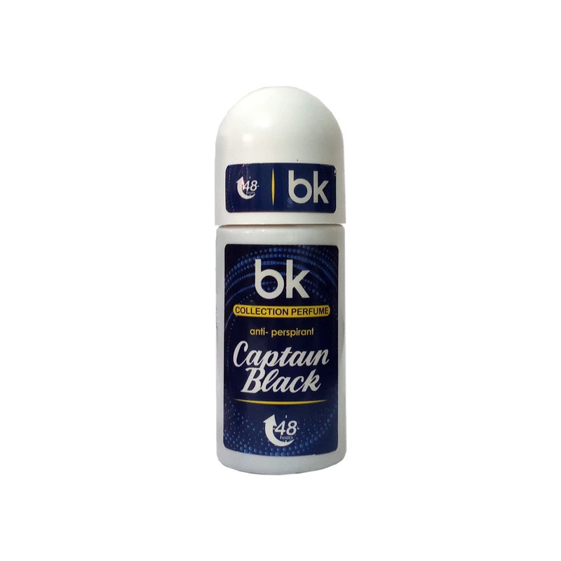 رول ضد تعریق آقایان بی کی مدل captain black حجم 60 میلی لیتر