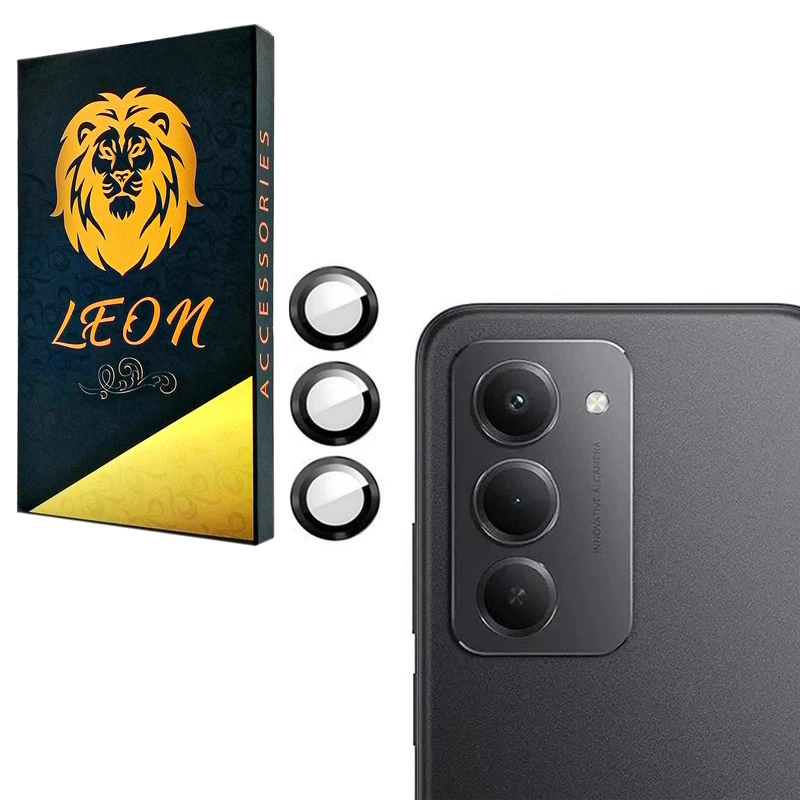 محافظ لنز دوربین فلزی لئون مدل Lenzo مناسب برای گوشی موبایل شیائومی Redmi 15 