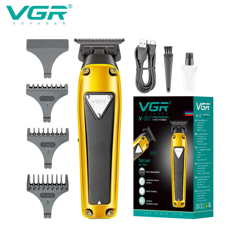 ماشین اصلاح موی سر و صورت وی جی ار مدل V-907 ماشین اصلاح موی سر و صورت وی جی ار مدل V-907
