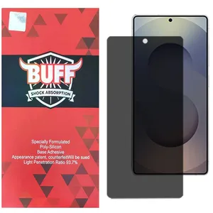  Buff Silicone-Privacy Screen Protector For Samsung Galaxy S25 Ultra