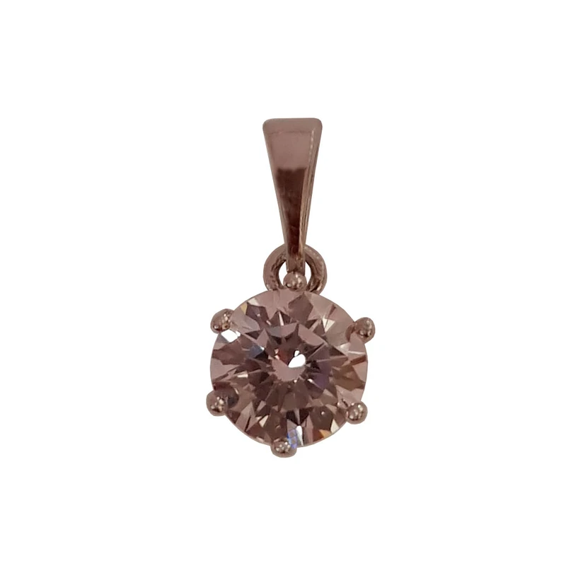 آویز گردنبند زنانه ژوپینگ مدل تک نگین 427