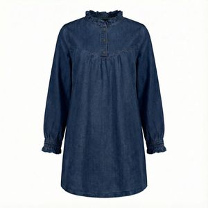 مانتو جین دست دوز زنانه مدل پریناز