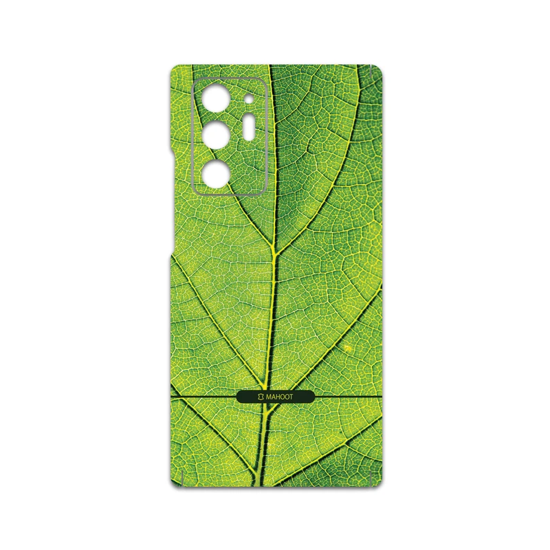 برچسب پوششی ماهوت مدل Leaf-Texture مناسب برای گوشی موبایل سامسونگ Galaxy Note20 Ultra