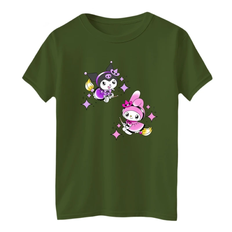 تی‌شرت لانگ آستین کوتاه بچگانه مدل ملودی و کرومی کد 003