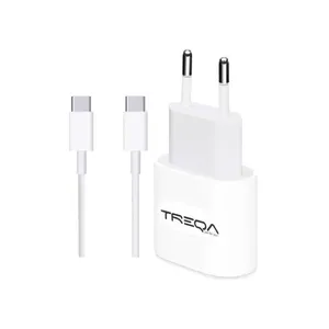 شارژر دیواری تِرِکا مدل CS-230 20W به همراه کابل تبدیل USB-C