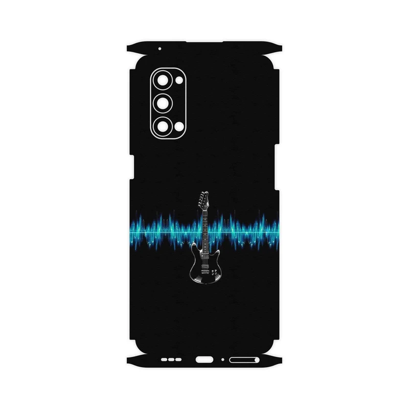 برچسب پوششی ماهوت مدل Electric Guitar-FullSkin مناسب برای گوشی موبایل اپو Reno4 Pro 5G