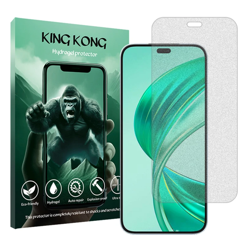 محافظ صفحه نمایش مات کینگ کونگ مدل Tough مناسب برای گوشی موبایل آنر X8b