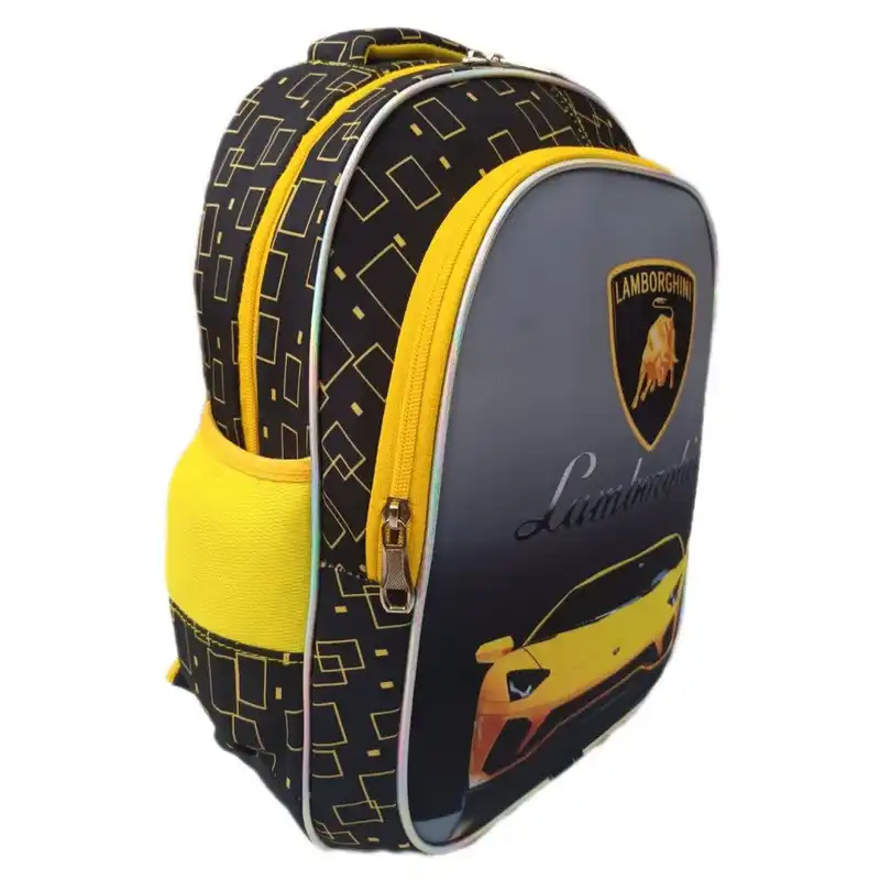 کوله پشتی مدل لامبورگینی KM24103 به همراه جامدادی