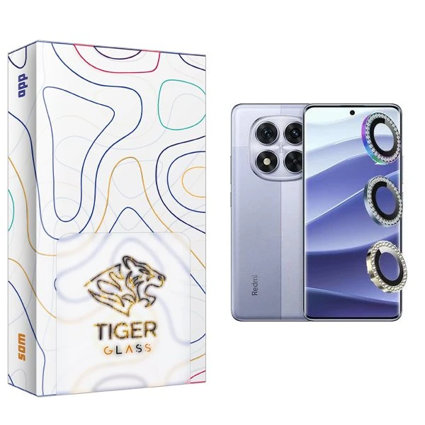 محافظ لنز گوشی تایگر گلس مدل APL2 Ringi negin مناسب برای گوشی موبایل شیائومی Redmi note 14 Pro