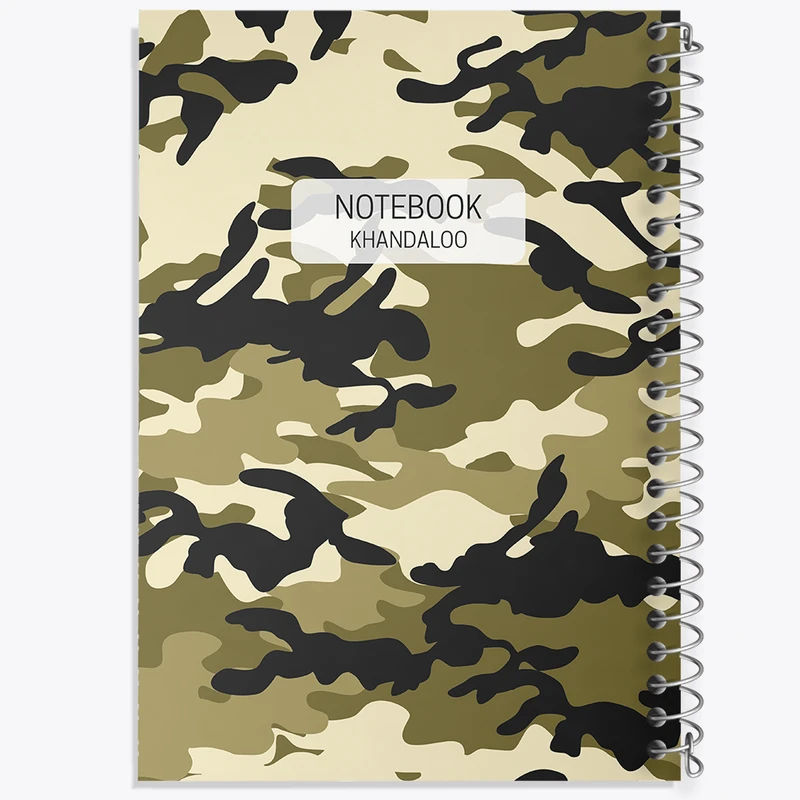 دفتر لیست خرید 50 برگ خندالو طرح چریکی کد N594