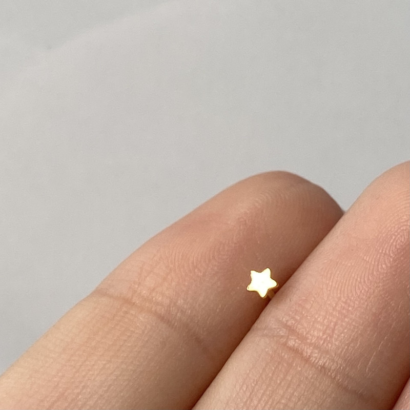 پیرسینگ بینی زنانه مدل ستاره