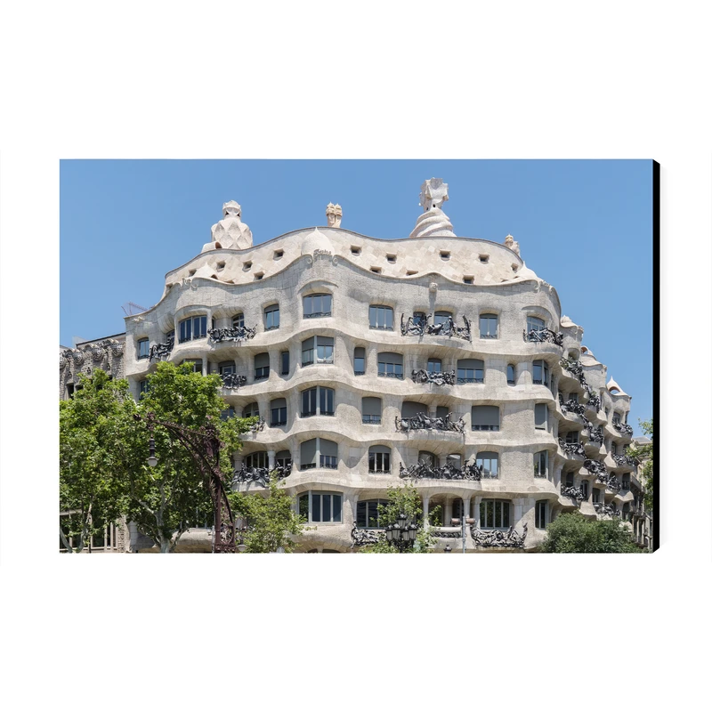 تابلو شاسی عرش طرح گردشگری اسپانیا مدل کازا میلا یا خانه میلا کد As6294