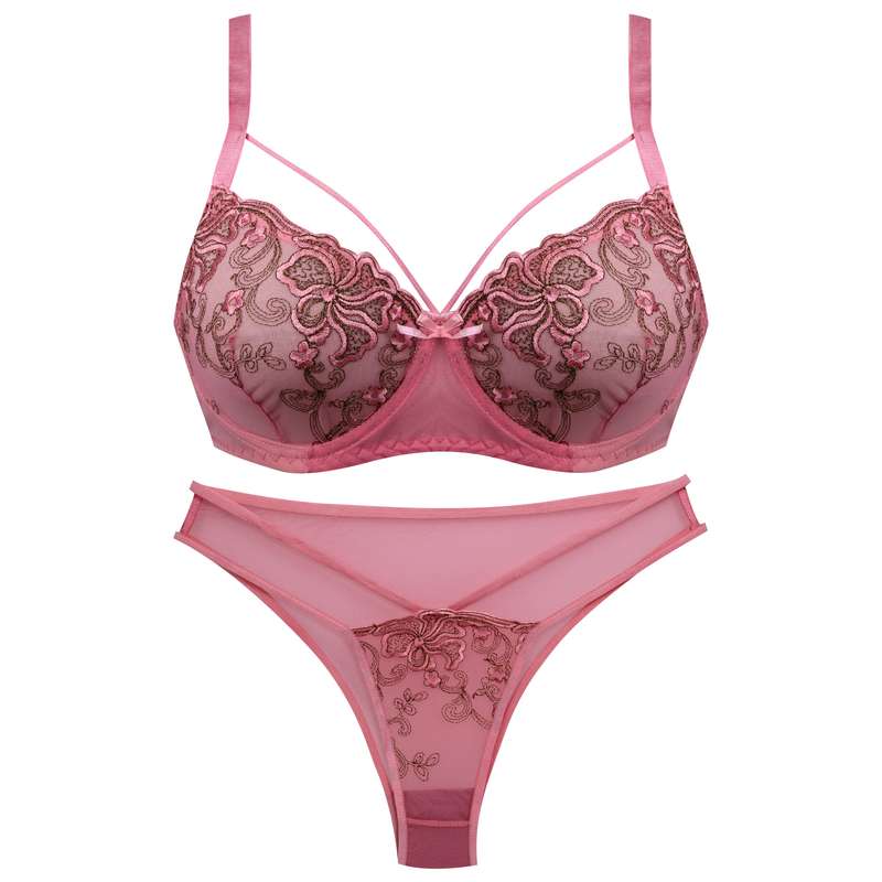 ست شورت و سوتین زنانه کارنا رز مدل 3340 رنگ صورتی روشن