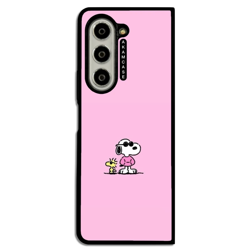 کاور آکام مدل AMC-WSGZFOLD5-SNOOPY-25 مناسب برای گوشی موبایل سامسونگ Galaxy Z Fold 5