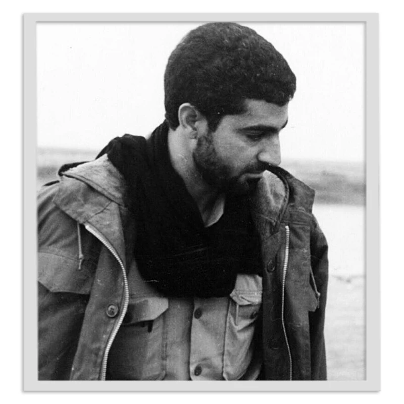 تابلو بکلیت طرح شهید حاج قاسم سلیمانی مدل W-s2035