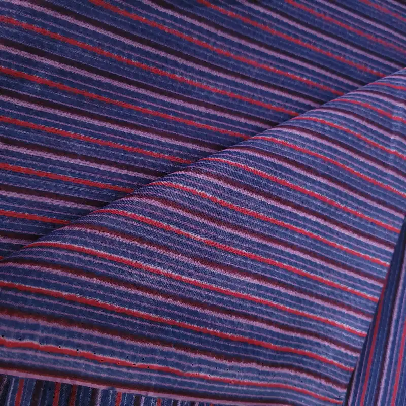 پارچه لباس مدل آستری راه راه کد B