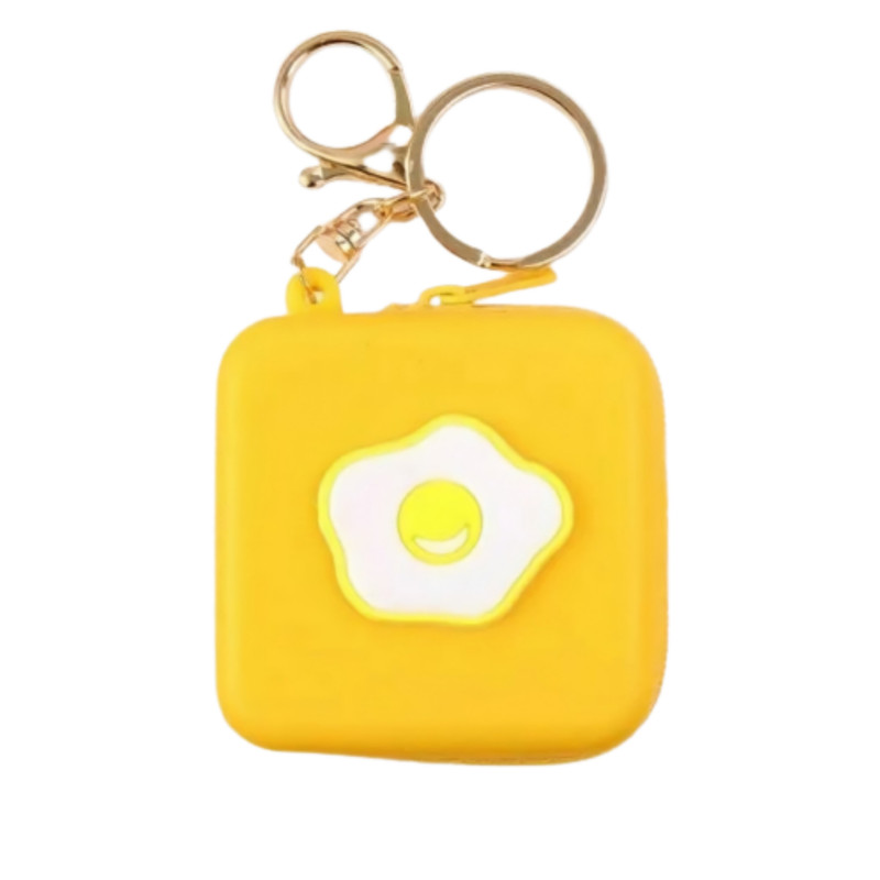 کیف هندزفری مدل تخم مرغ سیلیکونی
