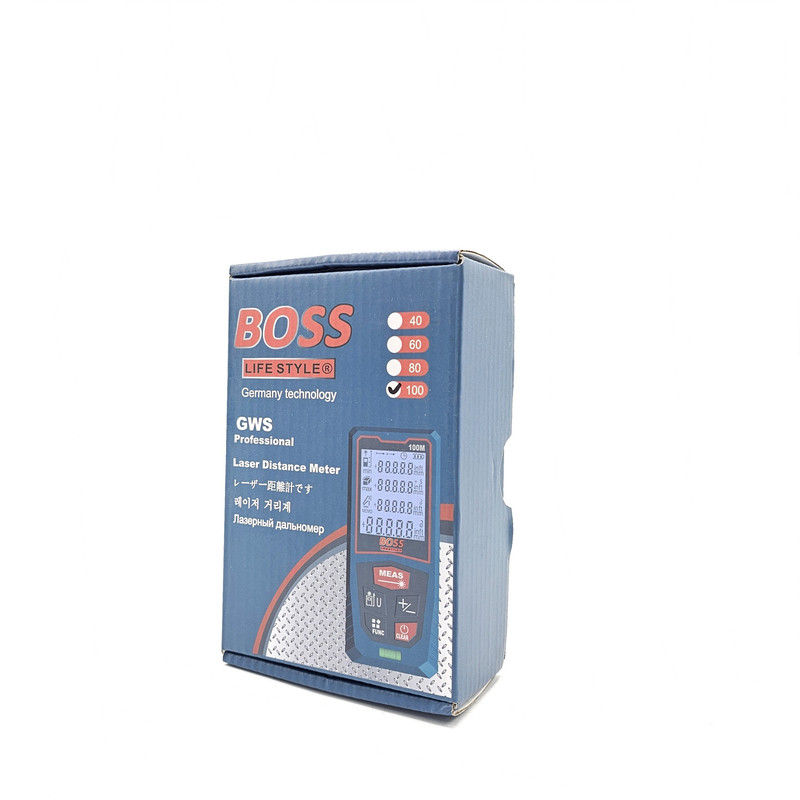 متر لیزری باس مدل life_style کد 100M