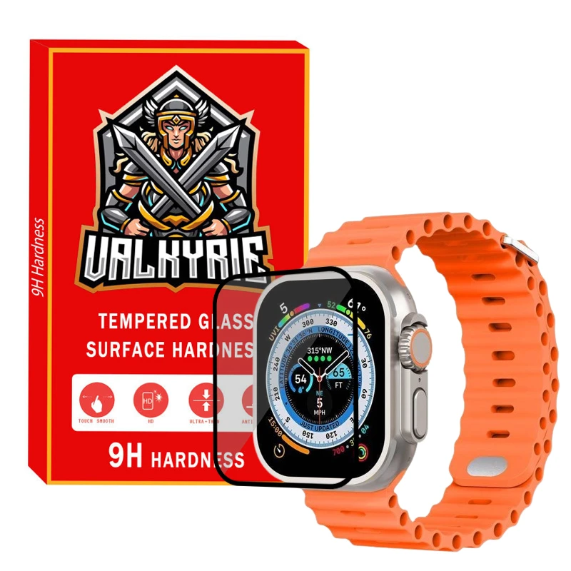 محافظ صفحه نمایش نانو والکری مدل PMMA-V مناسب برای اپل واچ Ultra 49mm