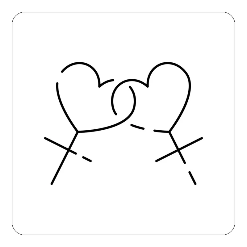 مگنت کاکتی طرح عاشقانه مدل mp37341