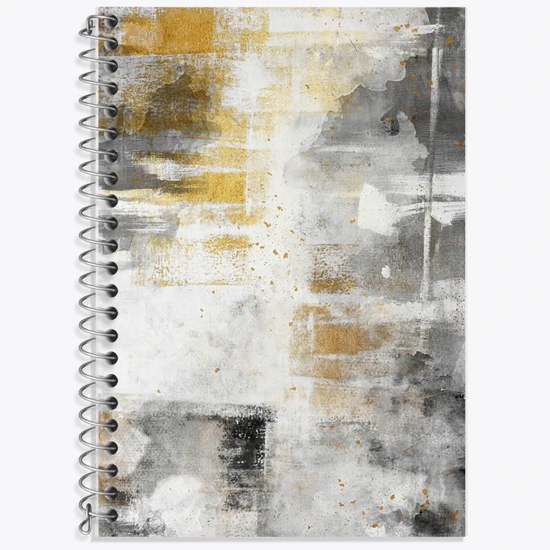 دفتر زبان 50 برگ خندالو مدل دو خط طرح دکوراتیو (decorative) کد F1929