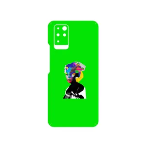 MAHOOT Collage of Women Portrait 3 Cover Sticker for Infinix Note 10