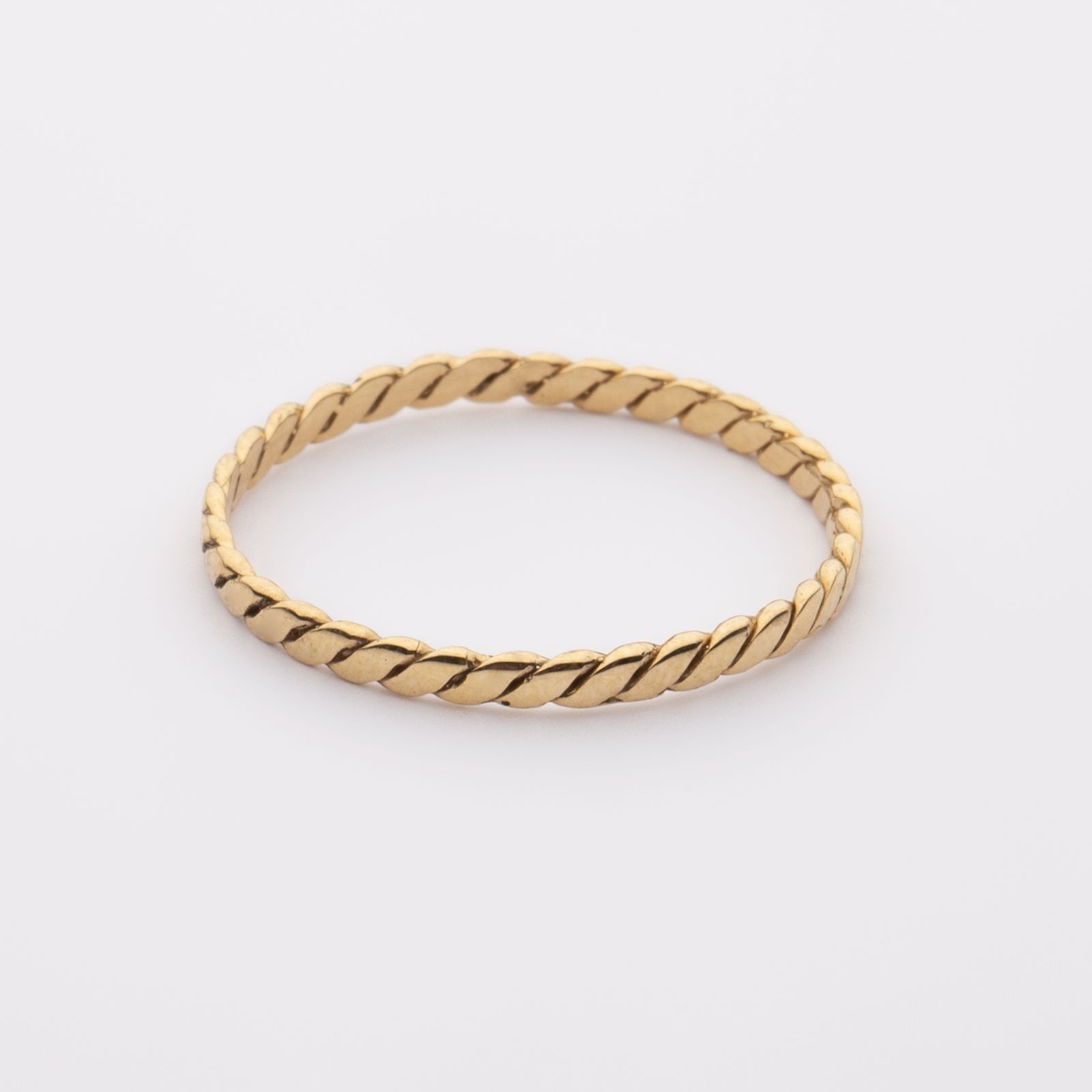 انگشتر طلا 18 عیار زنانه پرسته مدل دلیا کد WR505 سایز 59 - - 2